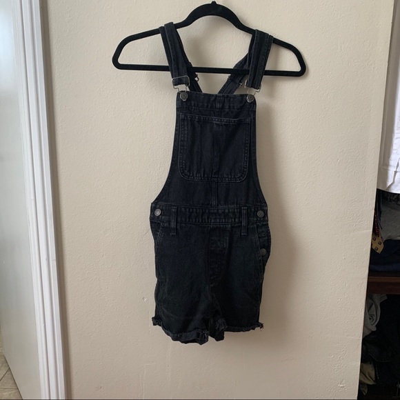 Madewell - Black short overalls XXS - Picture 2 of 6
